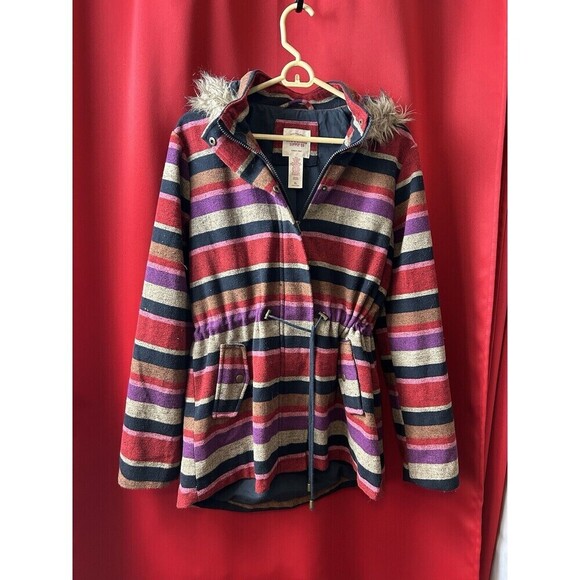 Vintage Mossimo Jacket Womens XL Bella Swan Elena Gilbert Y2K Wool Coat … - Picture 5 of 9